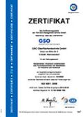 ISO Zertifikat
